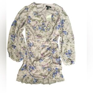 Forever21 Floral Dress with Long Sleeves size small NWT
